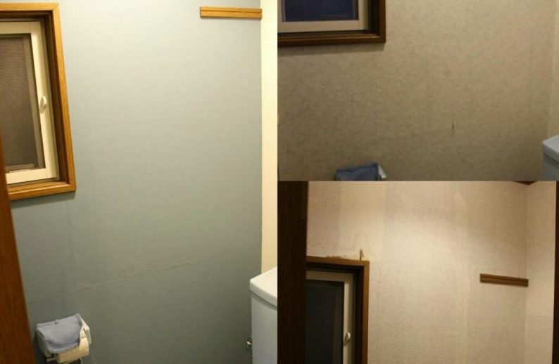 壁紙張り替え トイレ編 安い 簡単 おしゃれ おすすめ お部屋の見た目と悪臭を1発解消